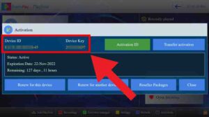 duplexplay device id and key